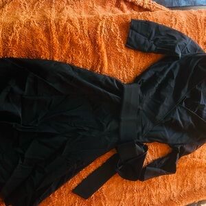 Miusol Black Midi Dress